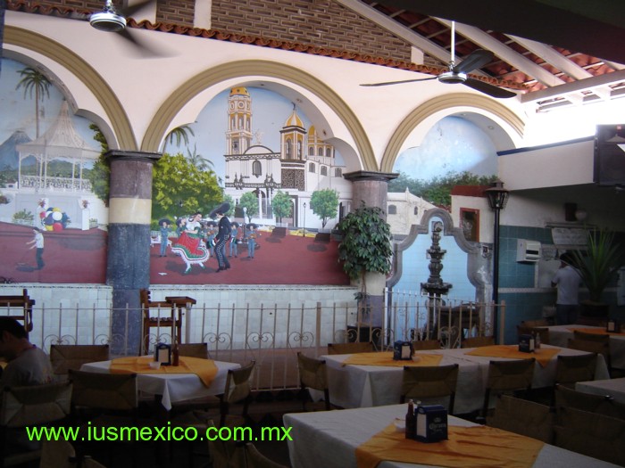 STADO DE COLIMA, México. Comala; Los Portales, Restaurante Típico.