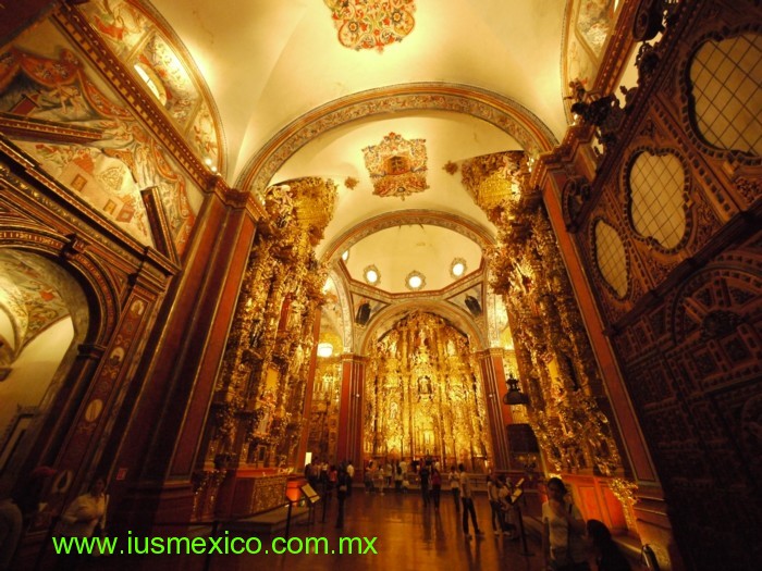 Estado de México; Tepotzotlán, Templo de San Francisco Javier.