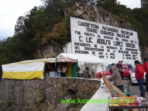 ESTADO DE DURANGO, México. Pueblo Nuevo; El Espinazo del Diablo.