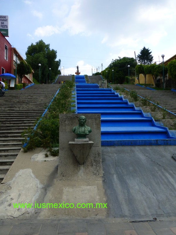 TLAXCALA, México. Cd. de Tlaxcala Centro; Escalinata de los Héroes.