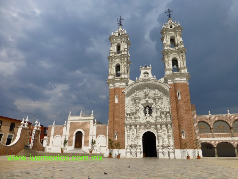 TLAXCALA, México. Cd. de Tlaxcala; Santuario y Basílica de Ocotlán.