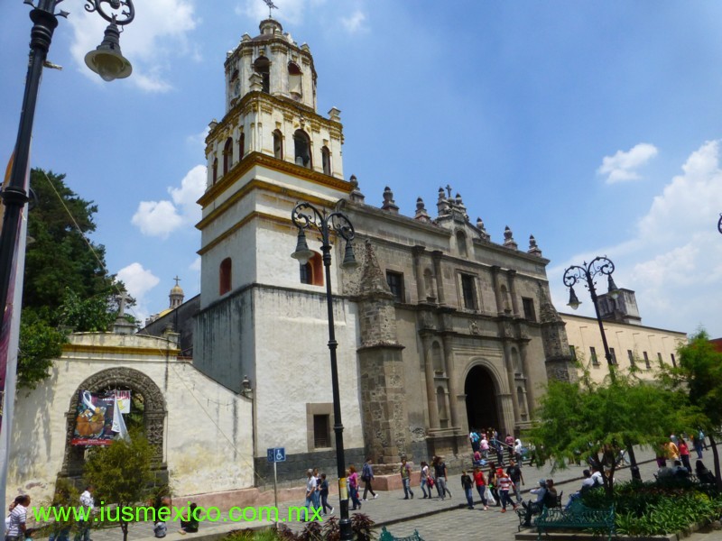 DISTRITO FEDERAL, México. Coyoacán; Parroquia de San Juan Bautista.