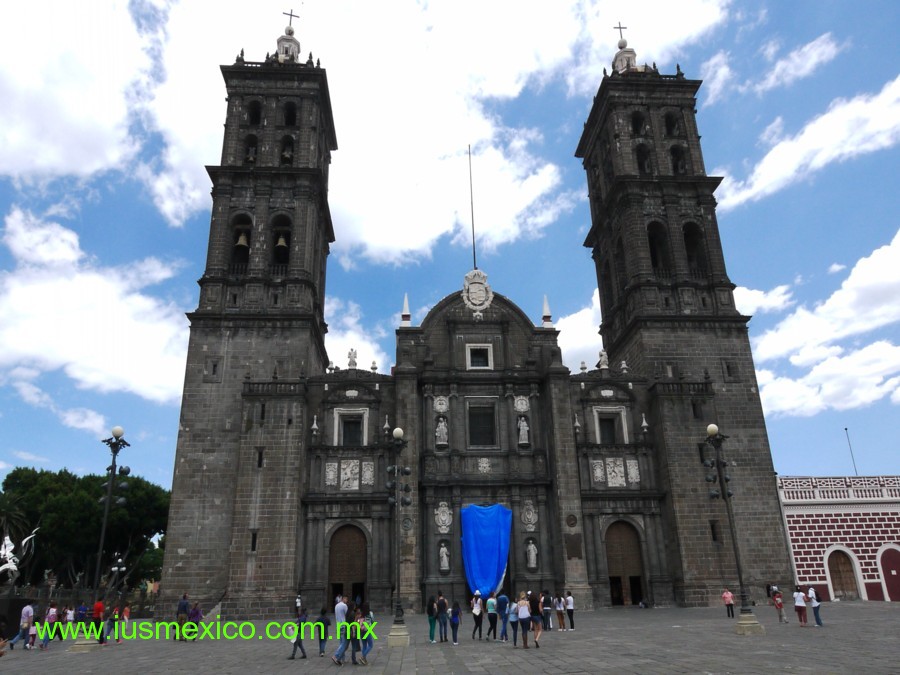 Puebla, México. Ciudad de Puebla; Catedral de Nuestra Señora de la Inmaculada Concepción.