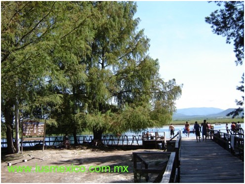 San Luis Potosí, México. Río Verde, Laguna de la Media Luna.