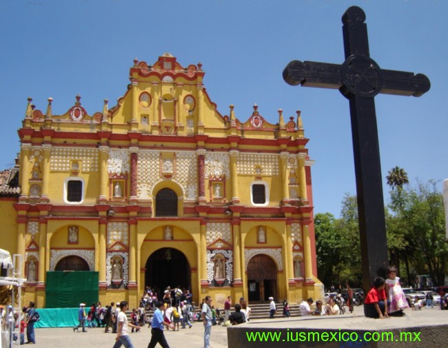 Chiapas, México. San Cristobal de las Casas. Catedral.