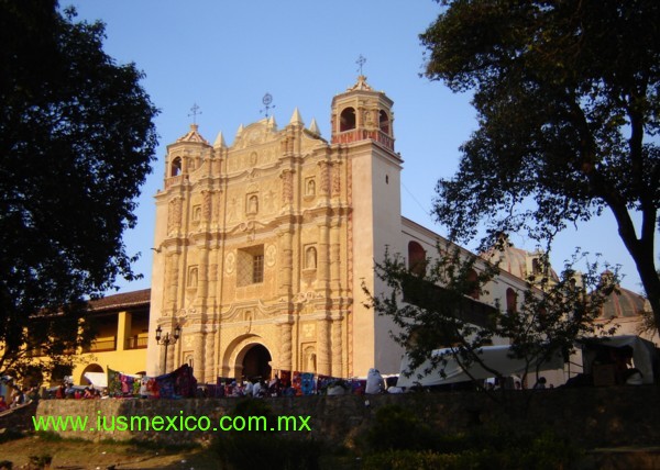 Chiapas, México. San Cristóbal de las Casas. Templo de Santo Domingo.