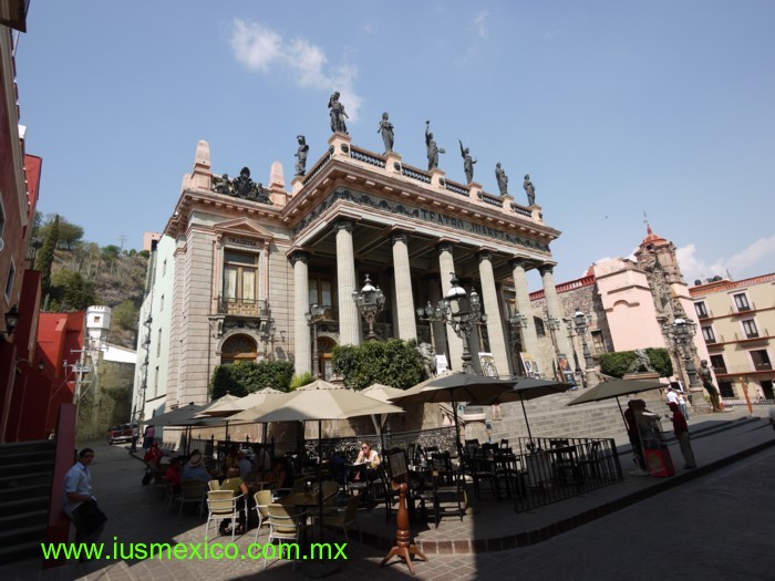 Estado de Guanajuato, M&eacute;xico; Guanajuato, Teatro Ju&aacute;rez.