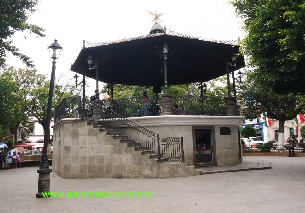 ESTADO DE MÉXICO, Tenancingo; kiosco en el Jardín Morelos.