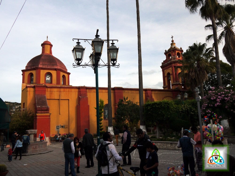 ESTADO DE QUERÉTARO, México. Bernal; Templo de San Sebastián Mártir.