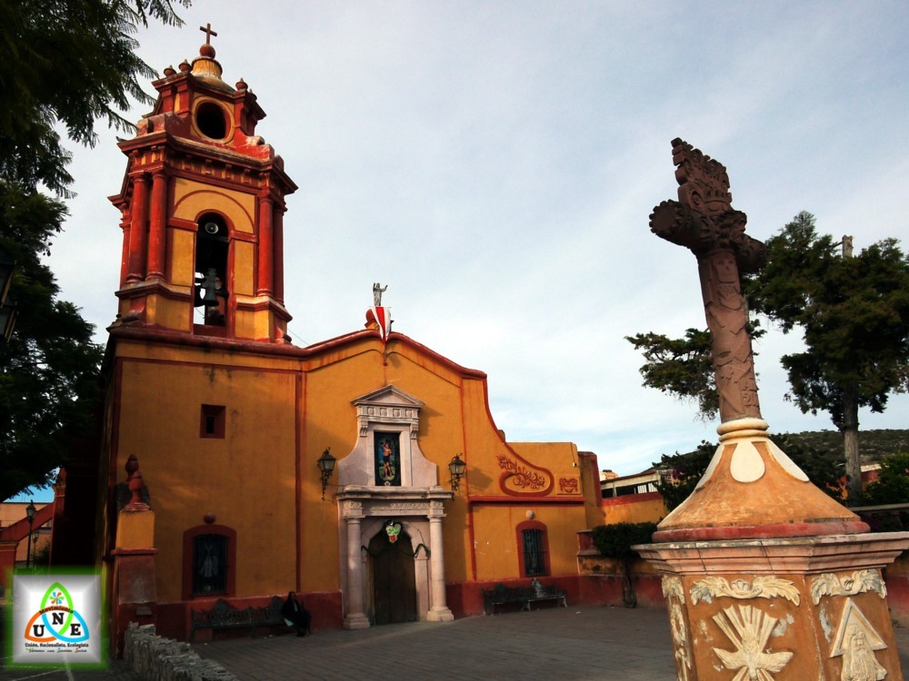 ESTADO DE QUERÉTARO, México. Bernal; Templo de San Sebastián Mártir.