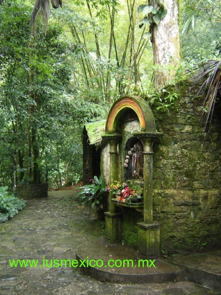 San Luis Potosí, México. Xilitla, Jardín Surrealista de Sir Edward James.