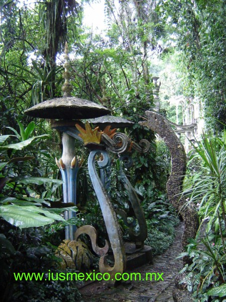 San Luis Potosí, México. Xilitla, Jardín Surrealista de Sir Edward James.