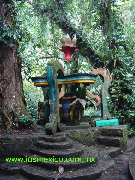 San Luis Potosí, México. Xilitla, Jardín Surrealista de Sir Edward James.