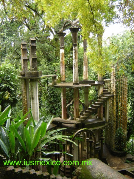 San Luis Potosí, México. Xilitla, Jardín Surrealista de Sir Edward James.