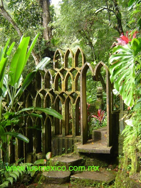 San Luis Potosí, México. Xilitla, Jardín Surrealista de Sir Edward James.