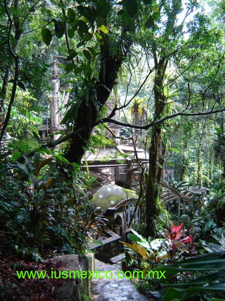 San Luis Potosí, México. Xilitla, Jardín Surrealista de Sir Edward James.